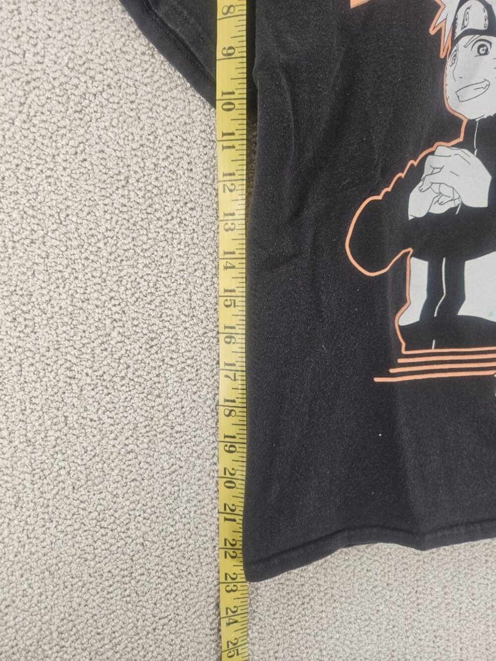 Naruto Shippuden, Anime Graphic T-Shirt, Ripple Junction, Black, Size XS - Picture 3 of 4